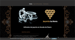 Desktop Screenshot of joyerialahora.com